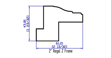 2" Regal Z Frame