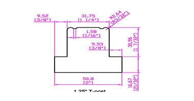 1 1/4" T-Post