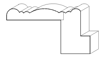 Deco Frame 1-7/8x 3-1/2
